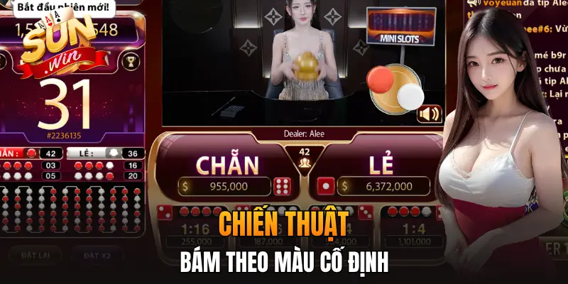 Chiến thuật bám theo màu cố định
