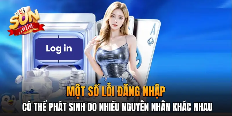 Một số lỗi đăng nhập có thể phát sinh do nhiều nguyên nhân khác nhau Một số lỗi đăng nhập có thể phát sinh do nhiều nguyên nhân khác nhau
