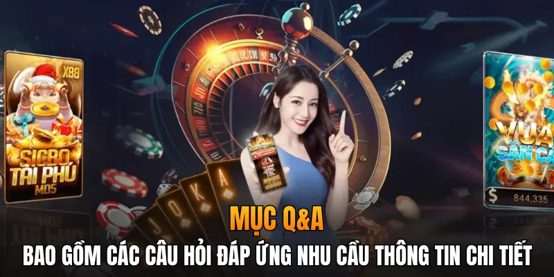 Mục Q&A bao gồm các câu hỏi đáp ứng nhu cầu thông tin chi tiết Mục Q&A bao gồm các câu hỏi đáp ứng nhu cầu thông tin chi tiết